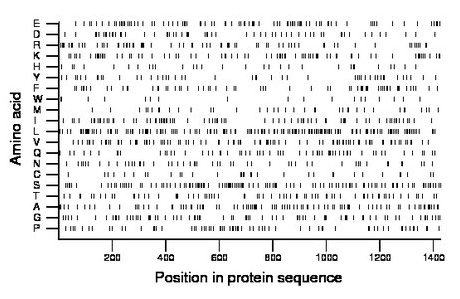 amino acid map