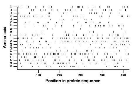 amino acid map