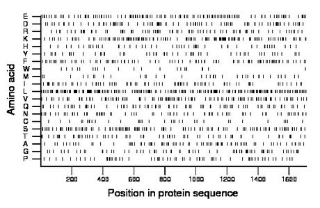 amino acid map