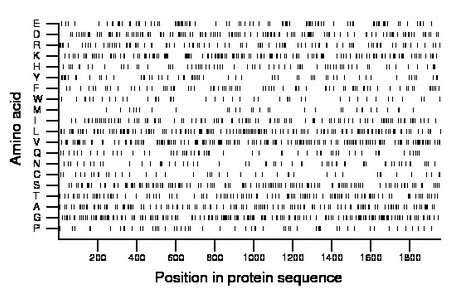 amino acid map