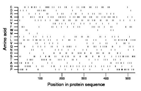 amino acid map