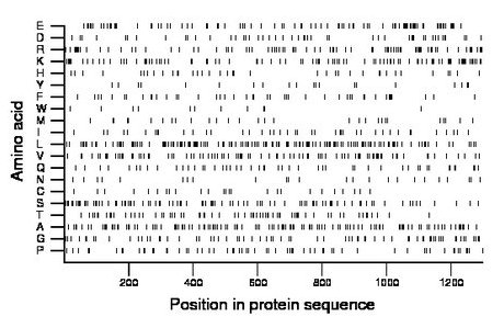 amino acid map