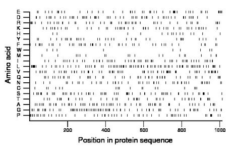 amino acid map