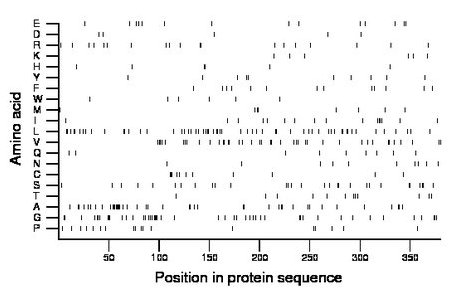 amino acid map