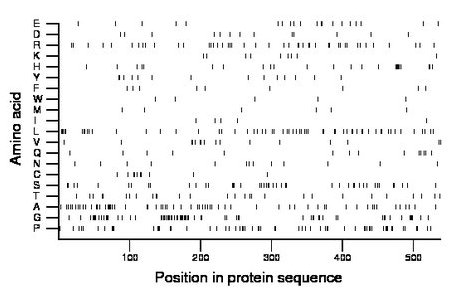 amino acid map