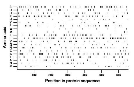 amino acid map