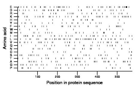 amino acid map