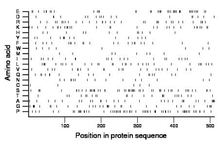 amino acid map