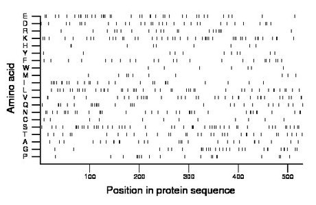 amino acid map