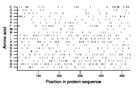 amino acid map