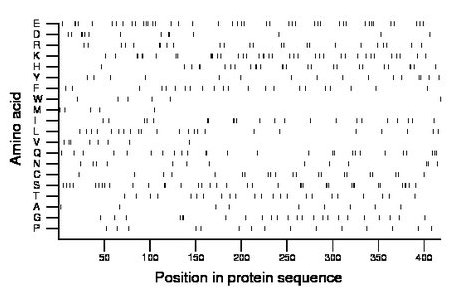 amino acid map