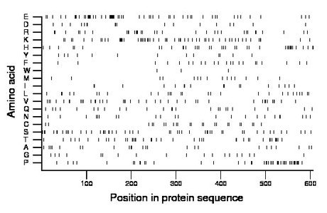 amino acid map