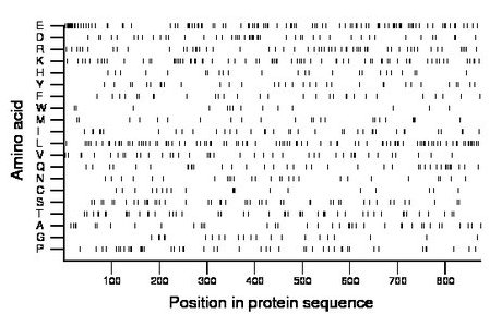 amino acid map