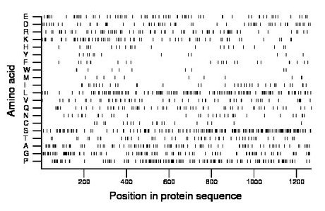 amino acid map