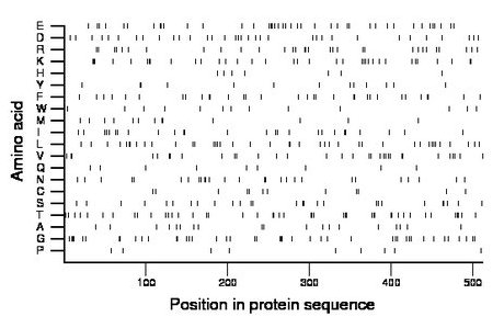 amino acid map