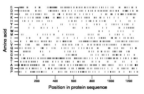 amino acid map