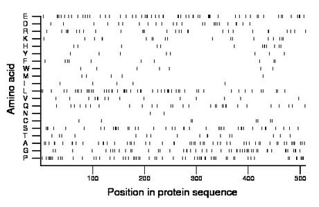 amino acid map