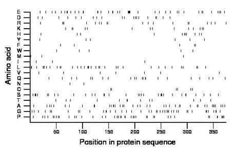 amino acid map