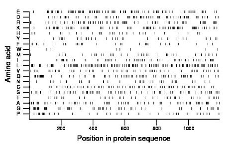 amino acid map