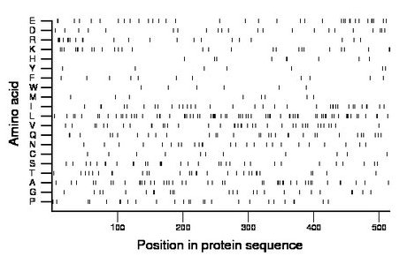 amino acid map