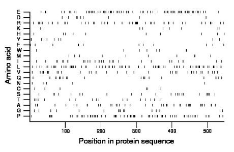 amino acid map