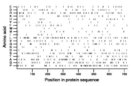 amino acid map