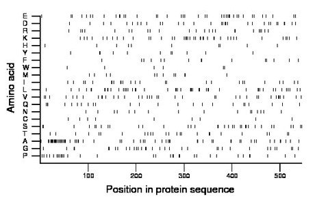 amino acid map