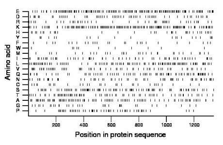 amino acid map