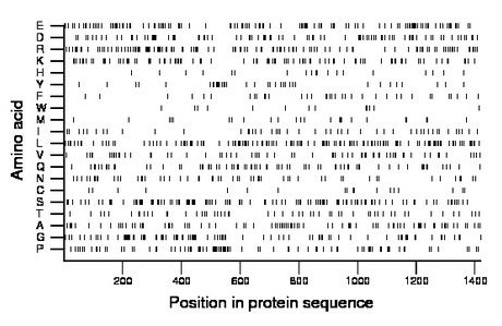 amino acid map