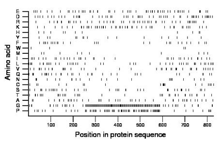 amino acid map