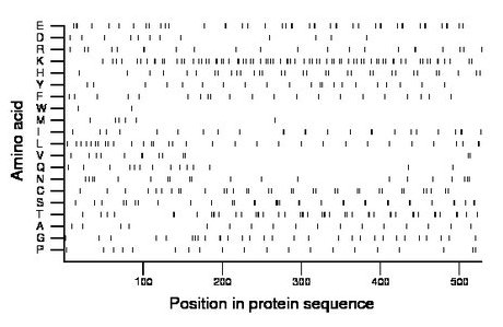 amino acid map