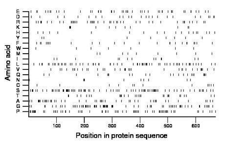 amino acid map