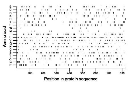 amino acid map