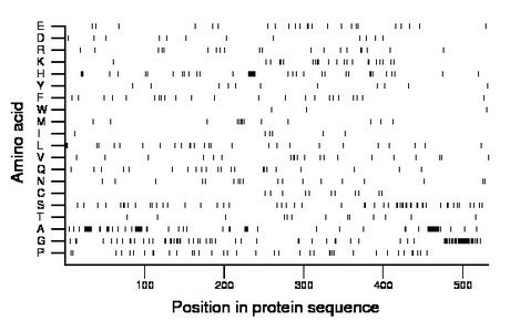 amino acid map