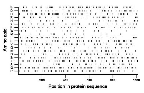 amino acid map