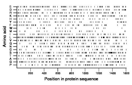 amino acid map