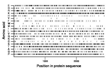 amino acid map