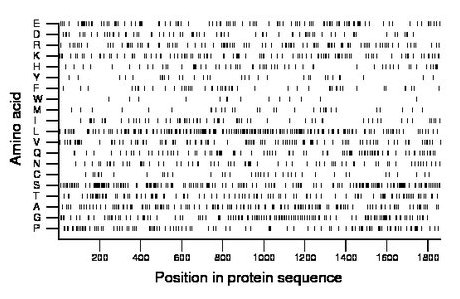 amino acid map