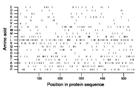 amino acid map