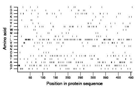 amino acid map