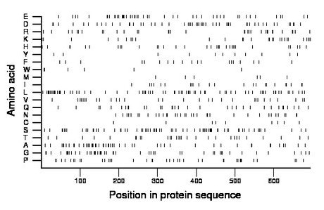 amino acid map