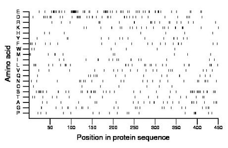 amino acid map