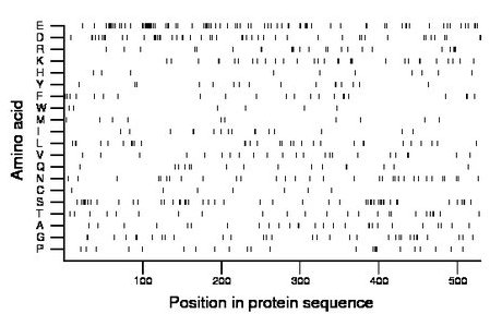 amino acid map