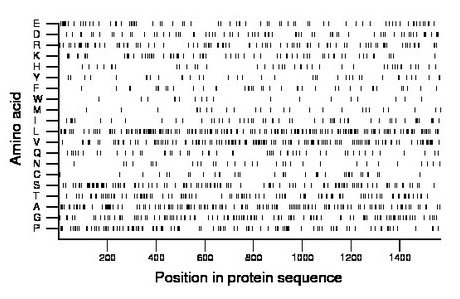 amino acid map