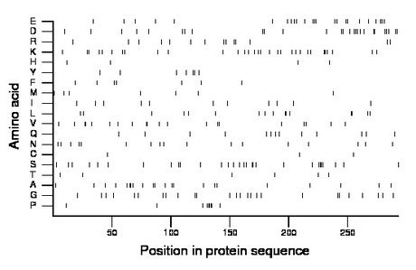 amino acid map