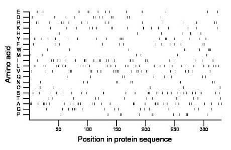 amino acid map