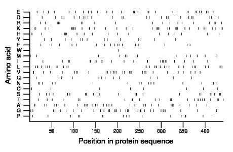 amino acid map