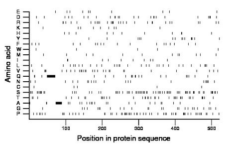 amino acid map