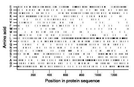 amino acid map