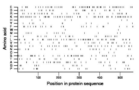 amino acid map